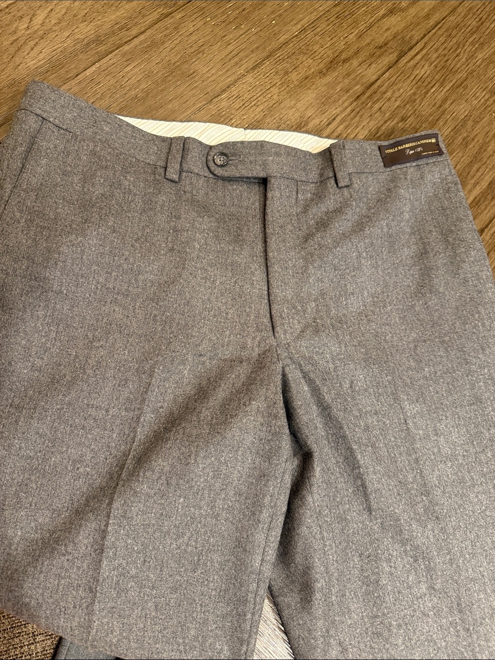 Saks Fifth Avenue Men's Charcoal Dress Pants